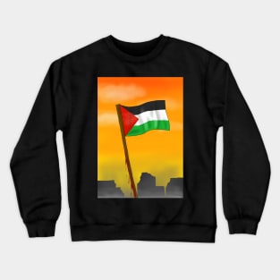 Free Palestine Crewneck Sweatshirt